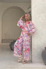 Elani Pink Floral Pants