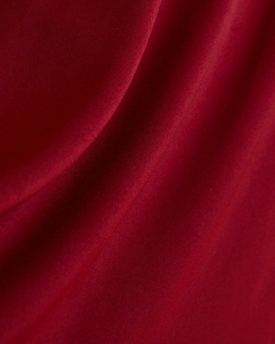 Gaun Midi Merah Zora
