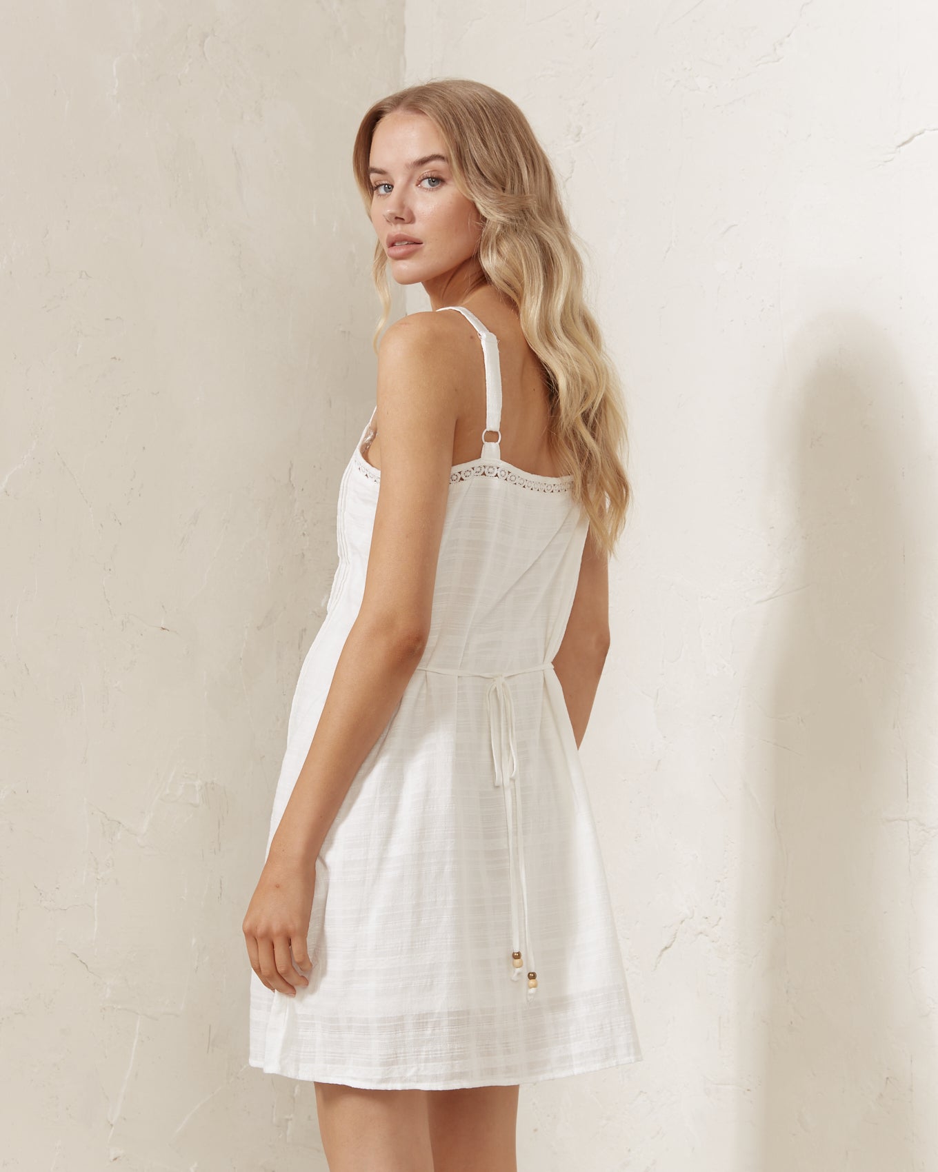 Ilona White Mini Dress