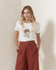 Stay Cool Graphic T-Shirt in White