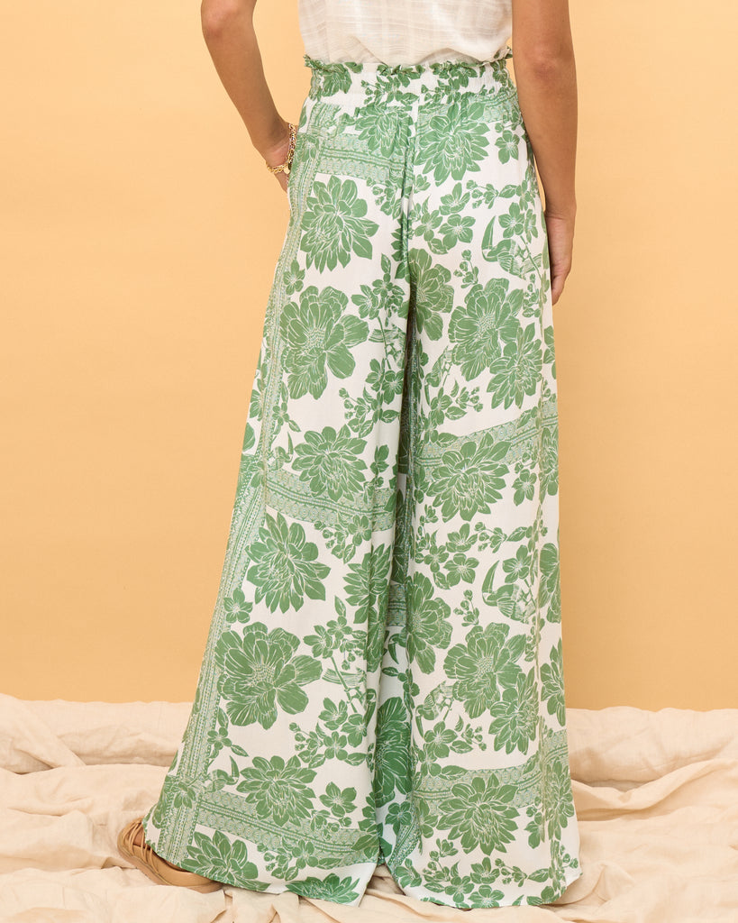 Botanica Plaid No. 1 Women's Wide Leg Pants