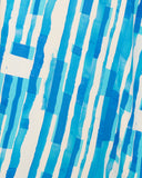 Umu Blue Abstract Wide Leg Pants