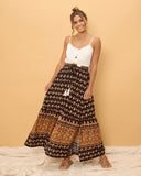 Rok Maxi Boho Hitam Leila