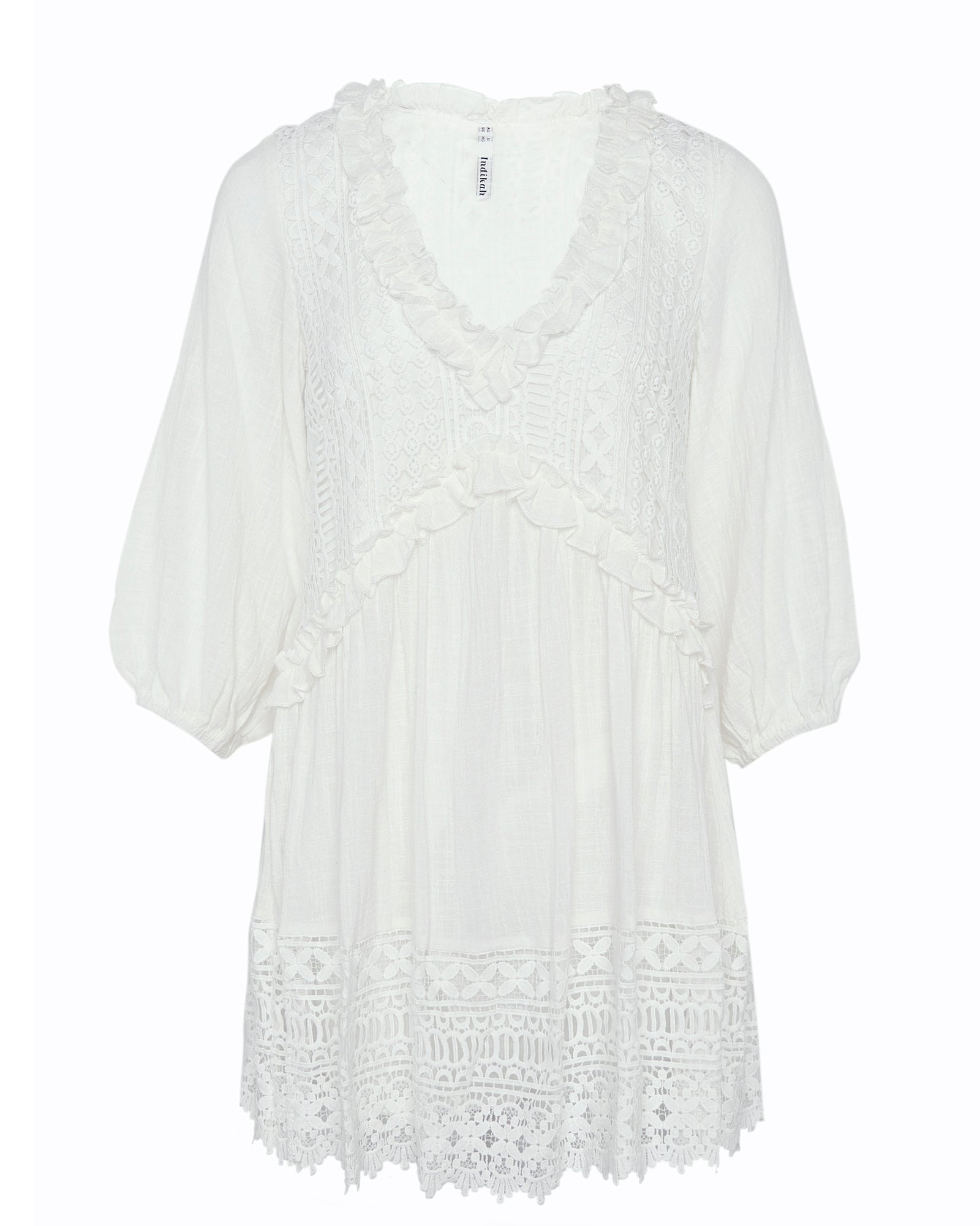 Daylin White Lace Mini Dress