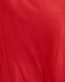 Orilla 红色中长连衣裙