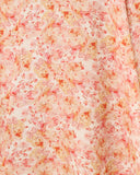 Emmie Pink Floral Midi Dress