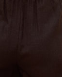 Levy Black Linen Wide Leg Pants