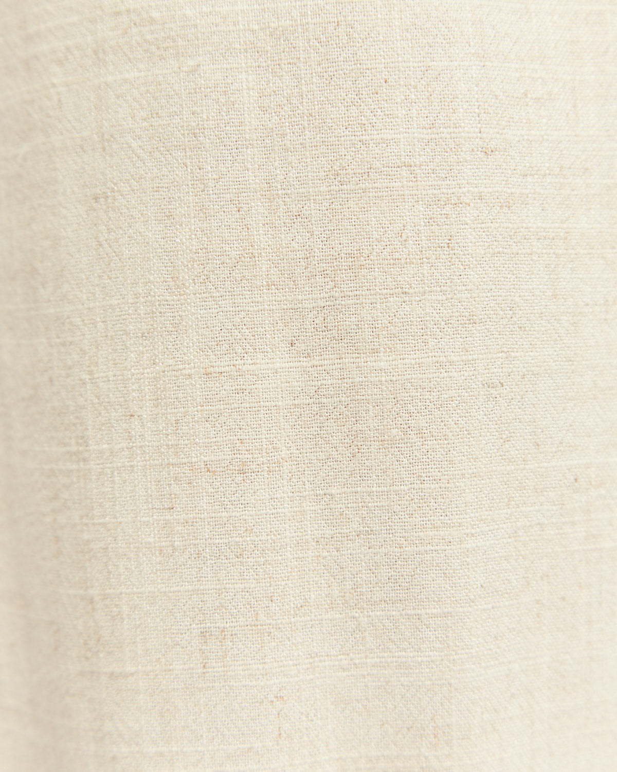 Close up of the delilah beige linen pants 