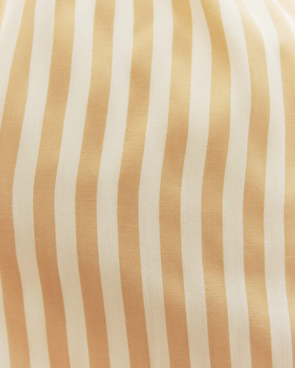 Close up of the faigy stripe short sleeve shirt