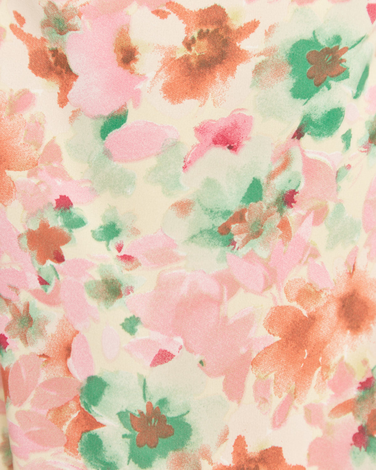 Close up of the virginia floral mini dress