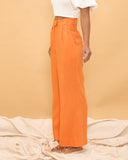 Nyomi Orange Wide Leg Pants