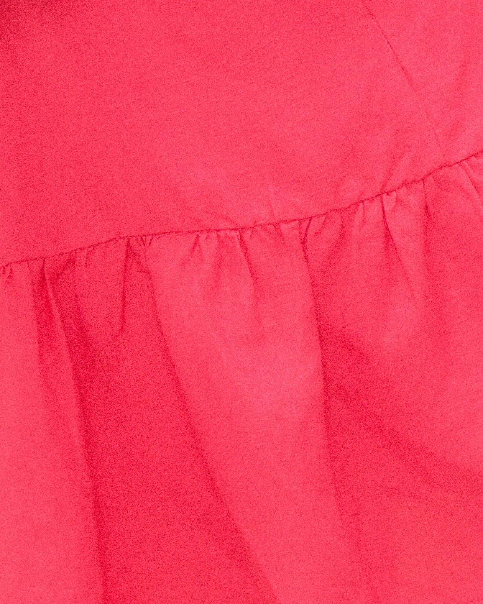 Kaia Pink Linen Open Back Mini Dress